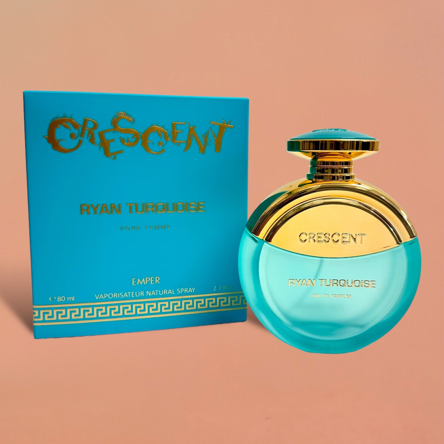 Crescent Ryan Turquoise Pour Femme - Emper